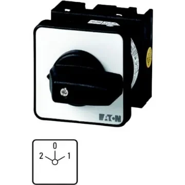 Eaton, 2P 3 Position 90° Changeover Cam Switch, 690V (Volts), 32A, Short Thumb Grip Actuator - 020238 T3-4-15951/E product image