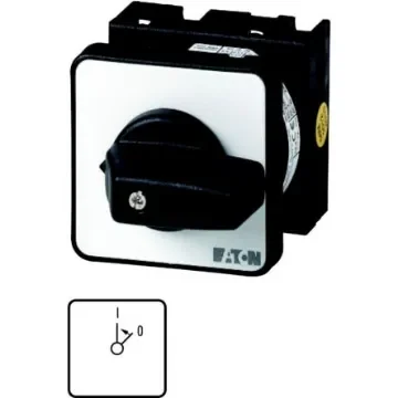 Eaton, 1P 2 Position 45° On-Off Cam Switch, 690V (Volts), 20A, Toggle Actuator - 041231 T0-1-15351/EZ product image