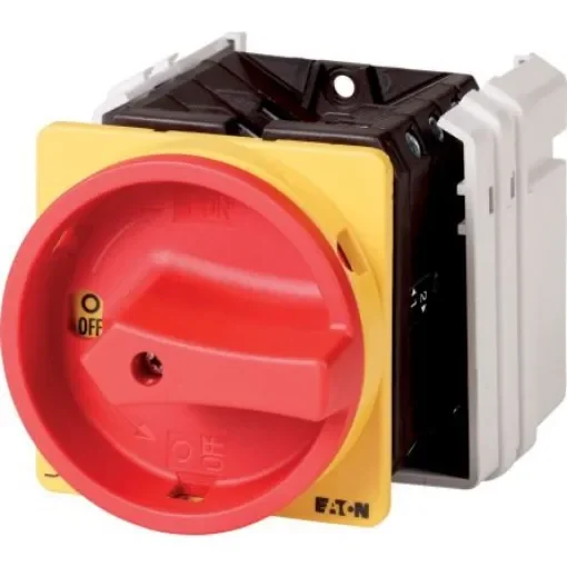 Eaton, 1P 90° On-Off Cam Switch, 690V (Volts), 100A, Door Coupling Rotary Drive Actuator - 097224 T5-1-8200/EA/SVB product image
