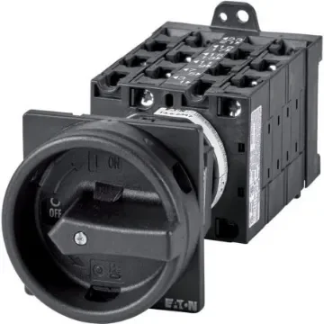 Eaton, 12P 90° On-Off Cam Switch, 690V (Volts), 32A, Door Coupling Rotary Drive Actuator - 097429 T3-6-8348/V/SVB-SW product image