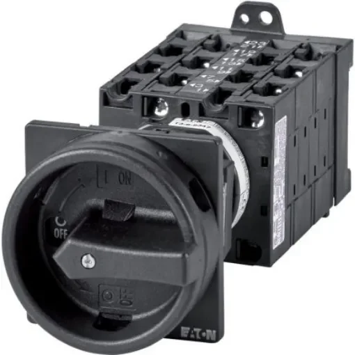 Eaton, 12P 90° On-Off Cam Switch, 690V (Volts), 32A, Door Coupling Rotary Drive Actuator - 097429 T3-6-8348/V/SVB-SW product image