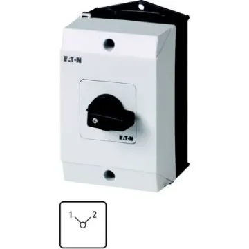 Eaton, 1P 2 Position 90° Changeover Cam Switch, 690V (Volts), 32A, Short Thumb Grip Actuator - 207171 T3-1-8220/I2 product image
