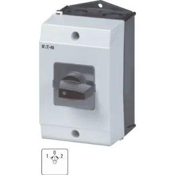 Eaton, 2P 3 Position 45° Changeover Cam Switch, 690V (Volts), 32A, Short Thumb Grip Actuator - 207179 T3-2-8215/I2 product image