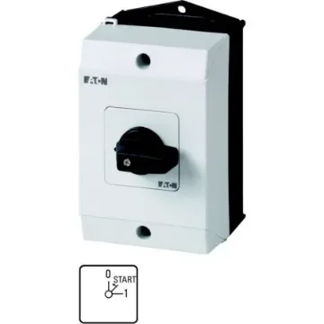 Eaton, 2P 3 Position 45° Motor Control Cam Switch, 690V (Volts), 20A, Short Thumb Grip Actuator - 222597 T0-2-15120/I1 product image