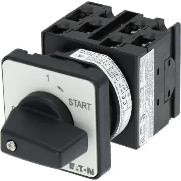 Eaton, 1P 5 Position 90° On-Off Cam Switch, 690V (Volts), 20A, Toggle Actuator - 048351 T0-3-15513/E product image