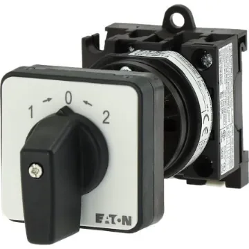 Eaton, 1P 3 Position 45° Changeover Cam Switch, 690V (Volts), 20A, Short Thumb Grip Actuator - 050720 T0-1-8214/Z product image