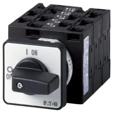 Eaton, 10P 2 Position 90° On-Off Cam Switch, 690V (Volts), 32A, Rotary Actuator - 057090 T3-5-8346/E product image