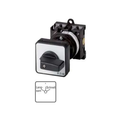 Eaton, 1P 3 Position 45° Changeover Cam Switch, 690V (Volts), 20A, Toggle Actuator - 072078 T0-1-15434/Z product image