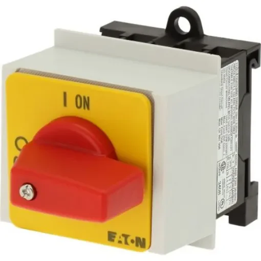 Eaton, 2P 2 Position 90° On-Off Cam Switch, 690V (Volts), 20A, Short Thumb Grip Actuator - 079583 T0-1-102/IVS-RT product image
