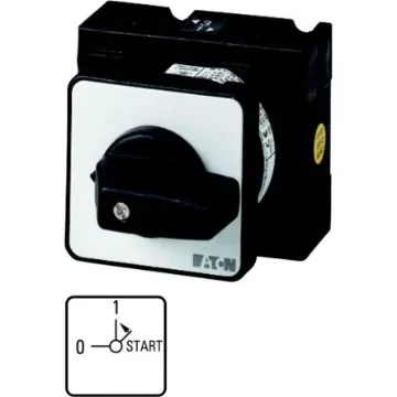 Eaton, 2P 2 Position 90° On-Off Cam Switch, 690V (Volts), 32A, Toggle Actuator - 085598 T3-1-15511/E product image