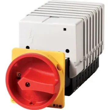 Eaton, 16P 90° On-Off Cam Switch, 690V (Volts), 63A, Door Coupling Rotary Drive Actuator - 091218 T5B-8-8352/V/SVB product image