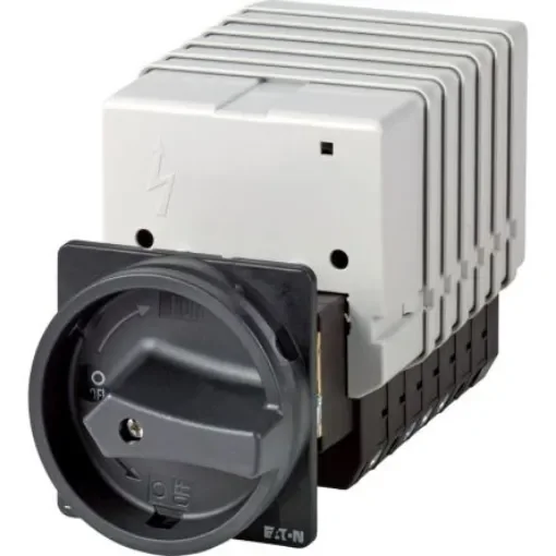 Eaton, 13P 90° On-Off Cam Switch, 690V (Volts), 63A - 091433 T5B-7-8349/V/SVB-SW product image