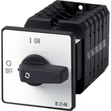 Eaton, 10P 2 Position 90° On-Off Cam Switch, 690V (Volts), 63A, Short Thumb Grip Actuator - 091872 T5B-5-8346/Z product image