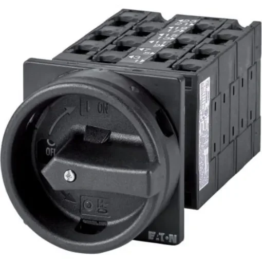 Eaton, 12P 90° On-Off Cam Switch, 690V (Volts), 32A, Door Coupling Rotary Drive Actuator - 092683 T3-6-8348/EA/SVB-SW product image