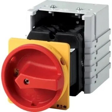 Eaton, 10P 90° On-Off Cam Switch, 690V (Volts), 100A, Door Coupling Rotary Drive Actuator - 095284 T5-5-8346/V/SVB product image