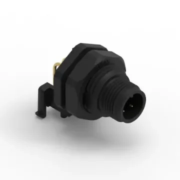 Wurth Elektronik Circular Connector, 4 Contacts, Panel Mount, M12 Connector, Plug, Male, IP68, WR-CIRC Series - 643230100404 product image