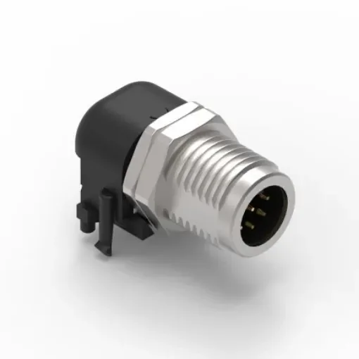 Wurth Elektronik Circular Connector, 8 Contacts, Panel Mount, M12 Connector, Plug, Male, IP68, WR-CIRC Series - 643270100308 product image