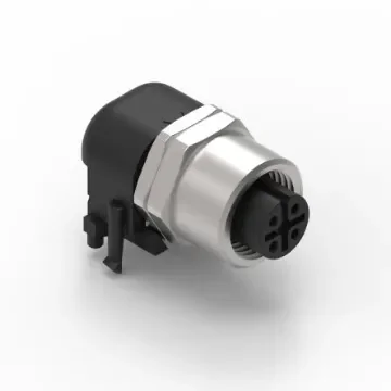 Wurth Elektronik Circular Connector, 4 Contacts, Panel Mount, M12 Connector, Socket, Female, IP68, WR-CIRC Series - 643280100304 product image
