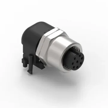 Wurth Elektronik Circular Connector, 8 Contacts, Panel Mount, M12 Connector, Socket, Female, IP68, WR-CIRC Series - 643280100308 product image