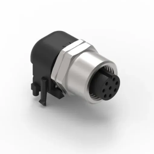 Wurth Elektronik Circular Connector, 8 Contacts, Panel Mount, M12 Connector, Socket, Female, IP68, WR-CIRC Series - 643280100308 product image
