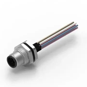 Wurth Elektronik Circular Connector, 8 Contacts, Panel Mount, M12 Connector, Plug, Male, IP68, WR-CIRC Series - 643452100608 product image