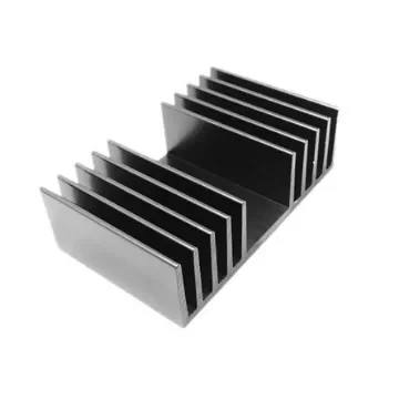 RS PRO Heatsink, Universal Rectangular Alu, 1K/W, 100 x 120 x 37mm - 271864 product image