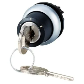 Eaton 3-position Key Switch, Latching, 22.5mm Cutout - 171155 M22-WRS3-RS-A1 product image