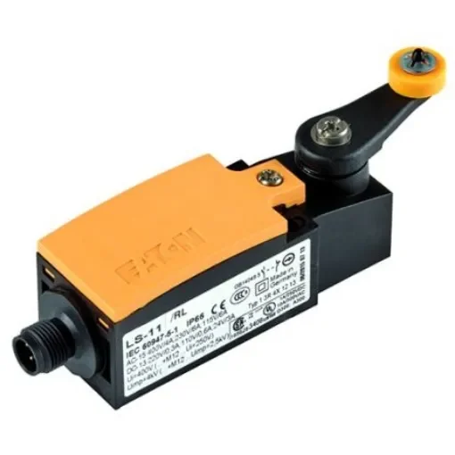 Eaton LS Safety Interlock Switch, Actuator Actuator Included, Plastic - 178138 LS-11/RL-M12A product image