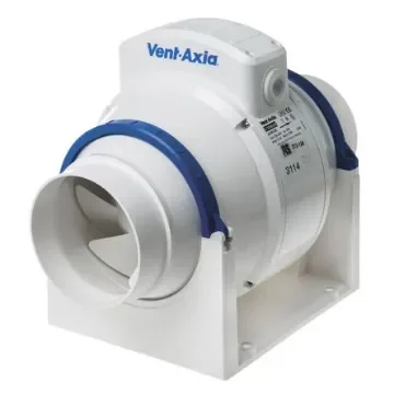Vent-Axia ACM100 ACM In Line Duct Fan, 256m³/h, 23dB(A), Duct Size 100mm product image