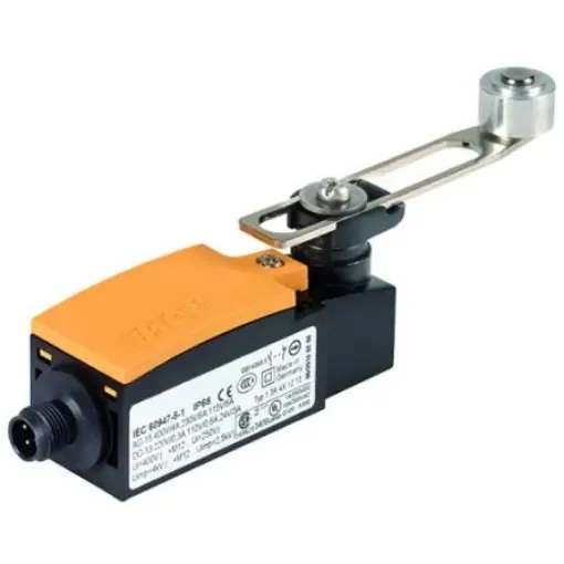 Eaton LS Safety Interlock Switch, 1NC, Actuator Actuator Included, Plastic - 184924 LS-11/MRLA-M12A product image