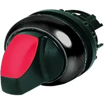 Eaton Toggle Selector Switch - 22.5mm Cutout Diameter, Illuminated 3 Positions - 216846 M22S-WRLK3-R product image