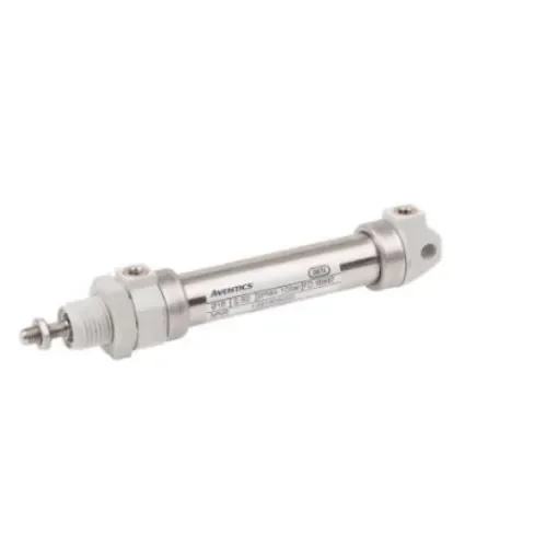EMERSON ? AVENTICS Roundline Cylinder - 1320801000, 8mm Bore, 12mm Stroke, ICM Series, Double Acting product image
