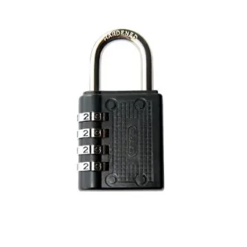 ABUS Combination Steel, Zamak Combination Padlock, 6.5mm Shackle, 43.5mm Body - 255/40 product image