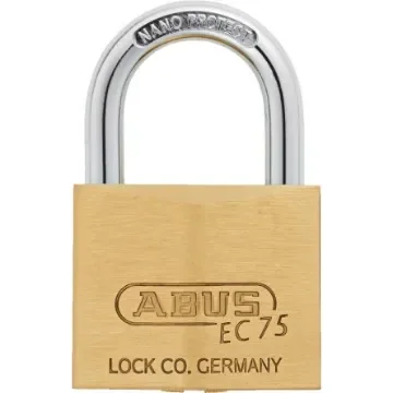 ABUS Padlock Weatherproof Brass Padlock, 8mm Shackle, 50mm Body - 75/50 product image