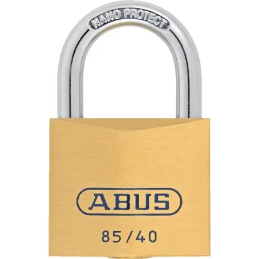 ABUS Padlock Brass Padlock, 6.35mm Shackle, 1625.6mm Body - 85/40 MK 0402 product image