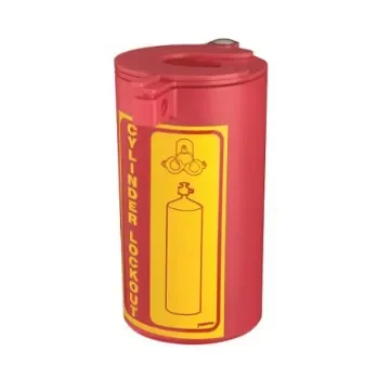 ABUS Red Polypropylene Lockout Device, 9mm Shackle - P606 product image