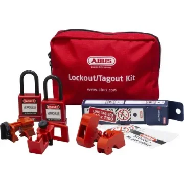 ABUS Red Lockout Kit - SL8ELEC LOTO Set product image