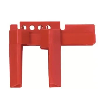 ABUS Red Polypropylene Ball Valve Lockout, 203.2mm Attachment - V442 product image