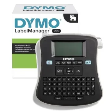 Dymo LabelManager 210D Handheld Label Printer, 12mm Max Label Width, Euro Plug - S0784460 product image