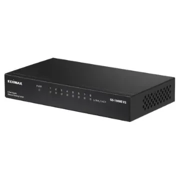 Edimax GS-1008E V2, Unmanaged 8 Port Gigabit Switch product image