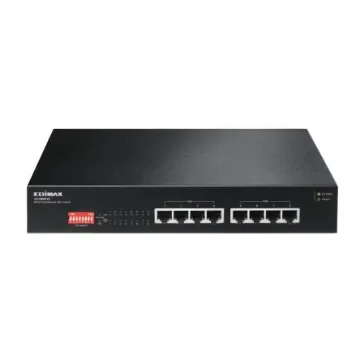 Edimax GS-1008P V2, Unmanaged 8 Port Gigabit Switch With PoE UK product image