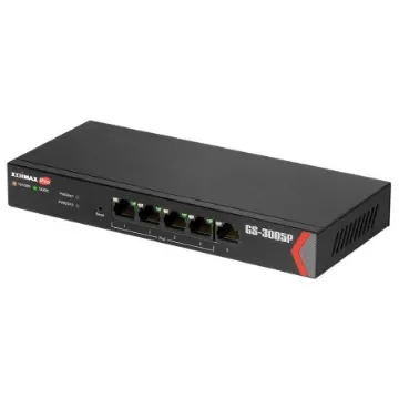 Edimax GS-3005P, Smart 5 Port Gigabit Switch With PoE product image
