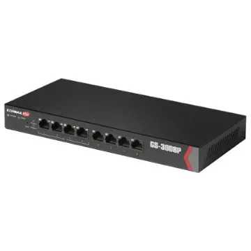 Edimax GS-3008P, Smart 8 Port Gigabit Switch With PoE product image