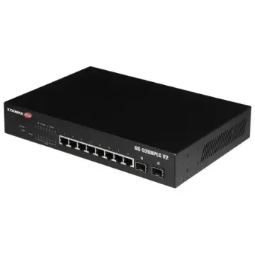 Edimax GS-5208PLG V2, Smart 10 Port Gigabit Switch With PoE product image