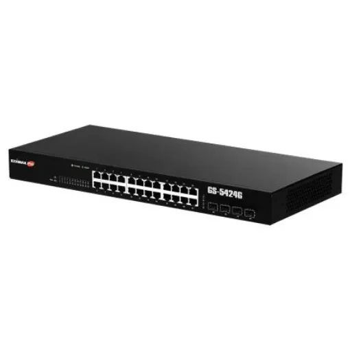 Edimax GS-5424G, Smart 24 Port Gigabit Switch, UK product image