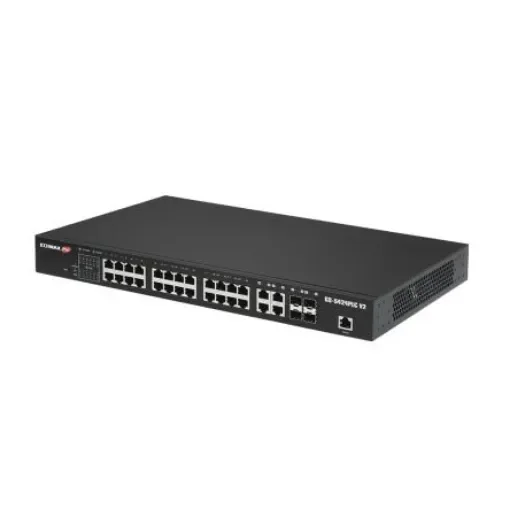 Edimax GS-5424PLC V2, Smart 28 Port Gigabit Switch With PoE product image