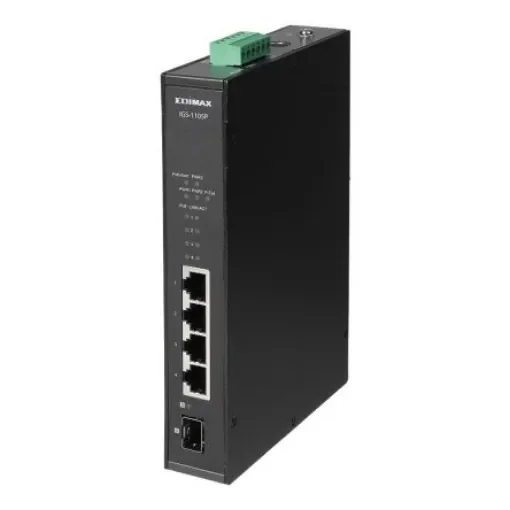 Edimax IGS-1105P, Unmanaged 5 Port Ethernet Switch With PoE product image