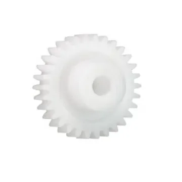 Igus Iguform S270 55 Teeth Spur Gear, 1 Module, 8mm Bore Diam, 55mm Pitch Diam, 21mm Hub Diam - S270GM-ST-100-055-00-080-R product image