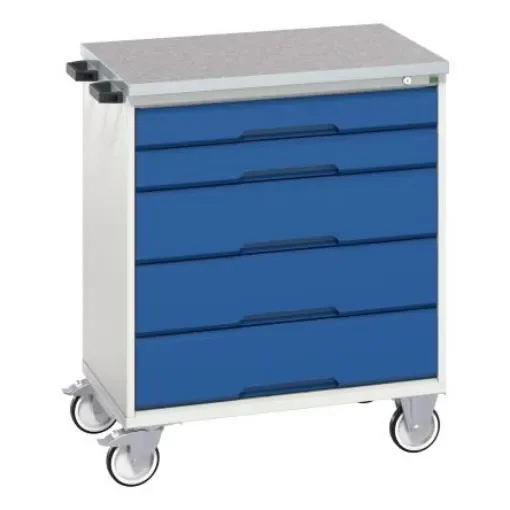 Bott 5 Drawer Steel Wheeled Tool Cabinet - 16927000.11 product image