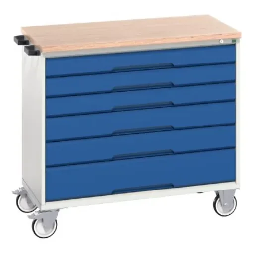 Bott 6 Drawer Steel Wheeled Tool Cabinet - 16927054.11 product image